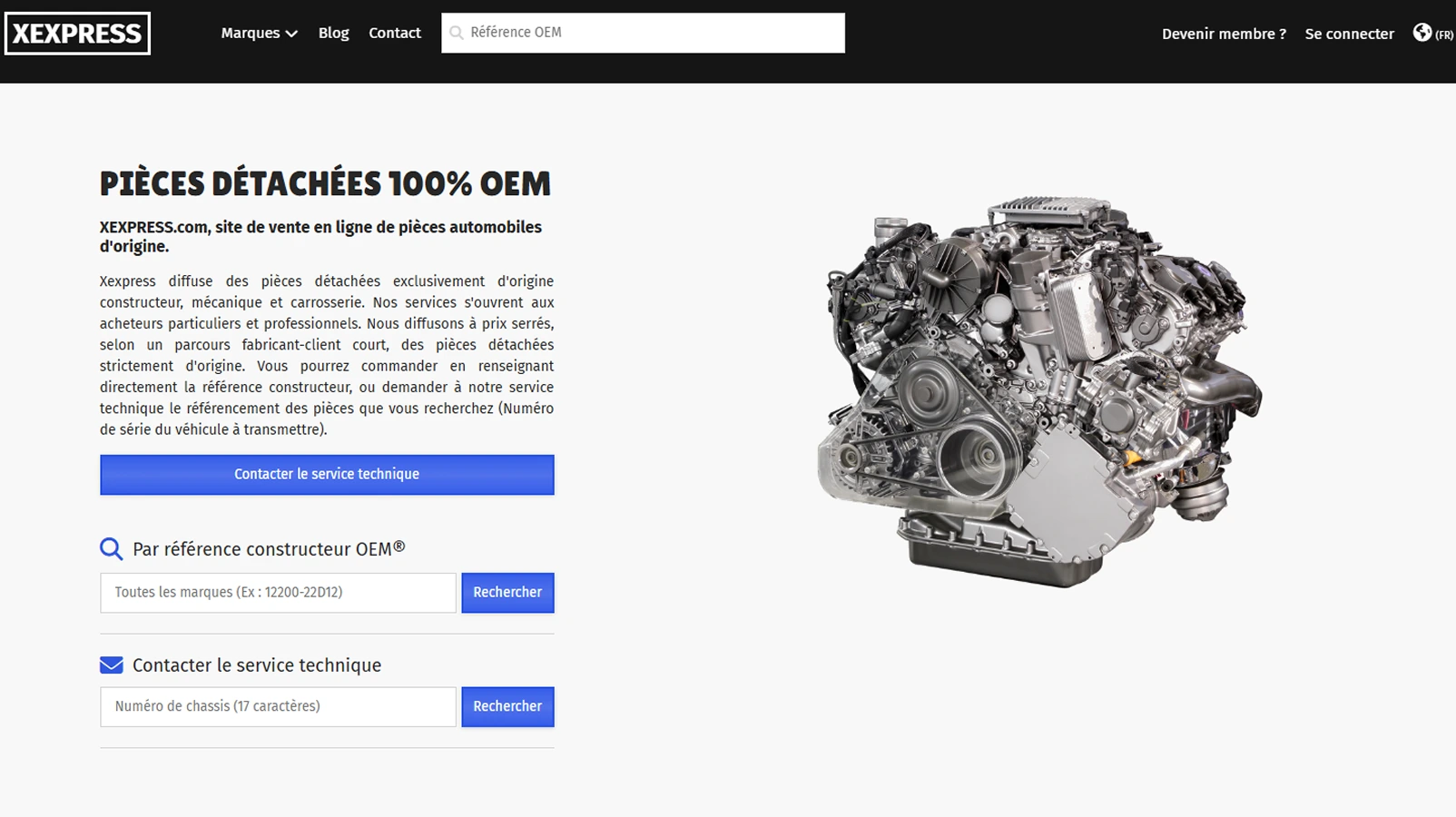 XeXpress - Plateforme de vente en ligne et ERP