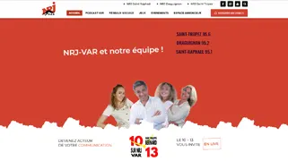 NRJ Saint-Tropez - Refonte site radio locale